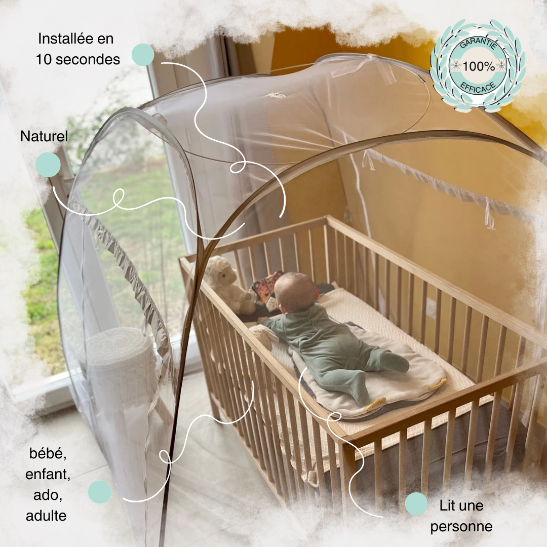 la moustiquaire de lit nopic pour protéger toute la famille des moustiques