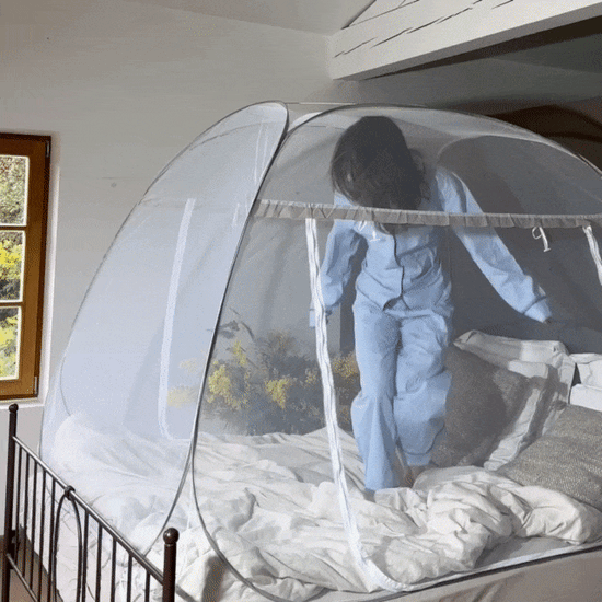 la moustquaire de lit nopic laisse passer l'air mais pas les insectes